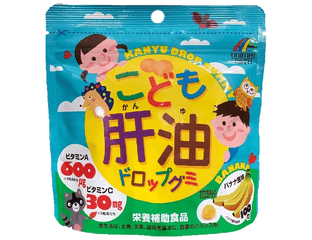 Unimat Riken Комплекс жевательных витаминов-желе со вкусом банана для детей с 3 лет (100 драже). — фото 1