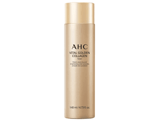 Питательный коллагеновый тонер с золотом AHC Vital Golden Collagen Toner 140 мл — фото 1