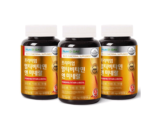 Nutri D Day Premium multivitamin & mineral Премиальный комплекс мультивитаминов и минералов от 12 лет (для подростков и взрослых, 90 шт) — фото 1