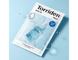 Тканевая маска для глубокого увлажнения Torriden DIVE IN Low Molecular Hyaluronic Acid Mask 27 мл — фото 1