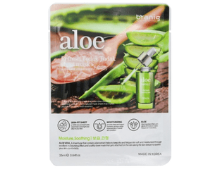 Маска для лица тканевая Branig Aloe Refresh Todak-Todak Sheet Mask, 25 мл, 1 шт — фото 1