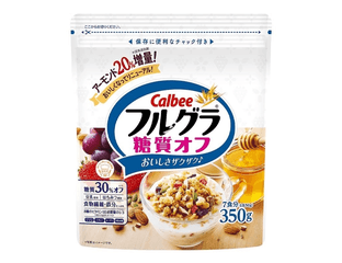 Гранола Calbee Frugra Granola Carbohydrate Off, 350гр — фото 1