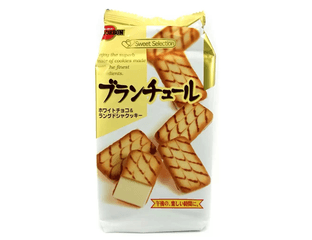 Печенье Bourbon Blancheur White Choco Cookie (12 шт, 86 г) — фото 1