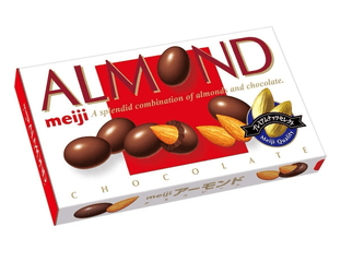 MEIJI Almond Chocolate миндаль в шоколаде, 88 гр — фото 1