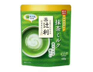 Японский чай Матча молочный мягкий вкус КАТАОКА Tsujiri matcha milk (200 гр) — фото 1