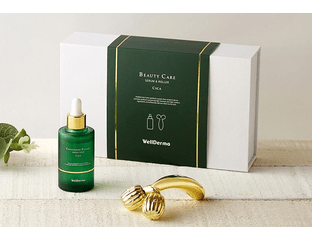 WellDerma Лифтинг-набор: массажер и сыворотка с центеллой | 50мл | Cica Treatment Repair Ampoule Serum and Roller Set — фото 1