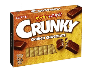 Lotte Японский Шоколад Crunky хрустящий Экселент — фото 1