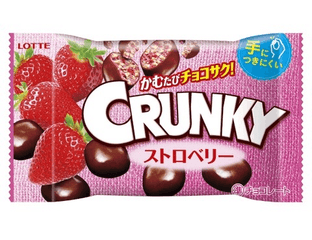 Шоколадные шарики со вкусом клубники Crunky, 32 г — фото 1