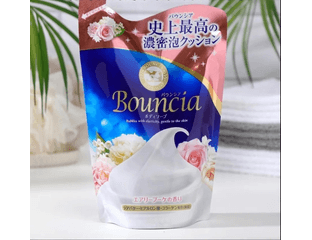 COW Увлажняющее мыло для тела со сливками, коллагеном и ароматом цветов Milky Body soap Bouncia, 360 мл. (м/у) — фото 1
