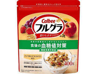 Хлопья для завтрака Гранола Calbee Frugra 400гр — фото 1