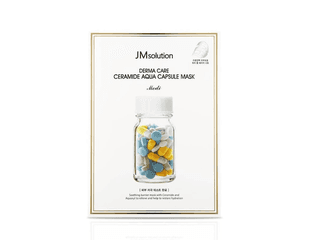 Восстанавливающая целлюлозная маска с керамидами JMsolution Derma Care Ceramide Aqua Capsule Mask — фото 1