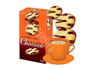 Печенье "CHOCOCO" с шоколадной глазурью, 98.6 г ( 17 шт ) — фото 1