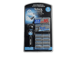 Бритвенный станок Schick Hydro 5 Custom + 16 сменных картриджей — фото 1