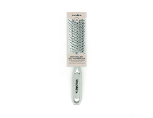 Расческа для распутывания сухих и влажных волос SOLOMEYA Detangling Hair Brush Pastel Green (1 шт) — фото 1