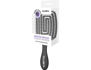 Расческа-лопатка для сухих и влажных волос с ароматом винограда SOLOMEYA Wet Detangler Brush (1 шт) — фото 1