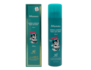 Солнцезащитный спрей с жемчугом JMsolution Marine Luminous Pearl Sun Spray Disney Edition SPF50+ PA++++ (180 мл) — фото 1