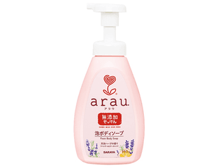 Пенное мыло для тела SARAYA Arau Foam Body Soap с экстрактом розмарина, лаванды и апельсина (550 мл) — фото 1