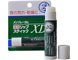 Бальзам для губ с ментоловым эффектом Rohto Mentholatum XD (4 г) — фото 1