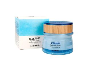 Увлажняющий крем-гель для лица The SAEM Iceland Aqua Gel Cream (60 мл) — фото 1