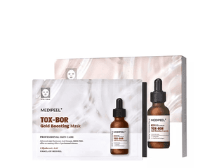 Тканевая маска с 24-каратным золотом для упругости кожи MP Tox-Bor Gold Boosting Mask (25 мл) — фото 1