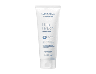 Очищающий крем с гиалуроновой кислотой Missha Super Aqua Ultra Hyalron Cleansing Cream (200 мл) — фото 1