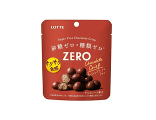 Lotte Zero Sugar Free Chocolate Crisp шоколадное драже без сахара 28 гр — фото 1