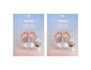 Пилинг-маска для пяток Pretty Skin Baby Heel Peeling Mask (1 пара) — фото 1
