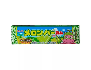 Жевательная резинка с вкусом мороженого из дыни Lotte Melon Bar Gum (8 пластинок) — фото 1