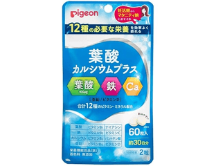Фолиевая кислота + кальций + железо для беременных Pigeon Folate + Calcium + Iron — фото 1