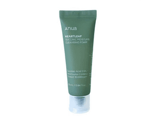 Пенка для умывания Anua Heartleaf Succinic Moisture Cleansing Foam  25 мл — фото 1