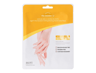 Маска-перчатки для рук осветляющая Jigott Vita Solution 12 Brightening Hand Care Pack — фото 1