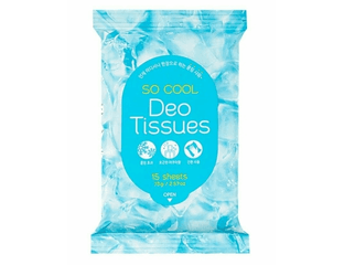 Дезодорирующие салфетки с охлаждающим эффектом So Cool Deo Tissues — фото 1