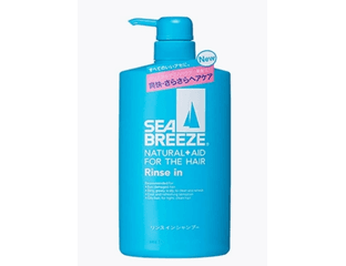 Shiseido Sea Breeze Шампунь и кондиционер для волос 2в1 от перхоти с ментолом 600мл. — фото 1