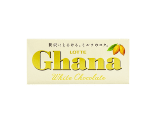 Шоколад ГАНА белый Lotte / Lotte Ghana White Chocolate — фото 1