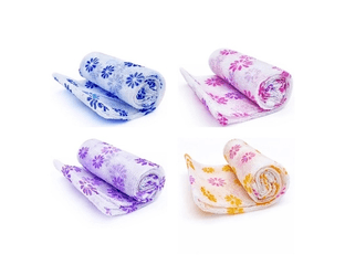 Shower Towel Bath Massage Towel Мочалка-полотенце для душа «Цветочек»: 1шт — фото 1