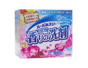 MITSUEI Laundry Detergent Стиральный порошок с ферментами и кондиционером, аромат роз, 850 мл — фото 1