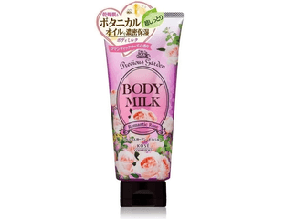 Молочко для тела питательное и увлажняющее Precious Garden Body Milk Romantic Rose с нежным ароматом розы KOSE 200г — фото 1