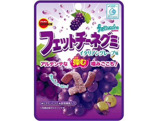 Жевательные конфеты-мармелад BOURBON Fettuccine Gummi Italian Grape  Объём: 50 г — фото 1
