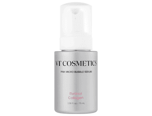 Пузырьковая сыворотка с ретинолом VT Cosmetics Retinol Collagen Pink Micro Bubble Serum, 70 мл — фото 1