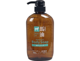 Kumano "Horse Oil Body Soap" Жидкое мыло для тела с лошадиным маслом и гиалуроновой кислотой, 600 мл. — фото 1