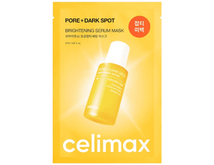 Celimax Pore+Dark Spot Brightening Serum Mask Маска для выравнивания тона и рельефа кожи , 27 мл — фото 1