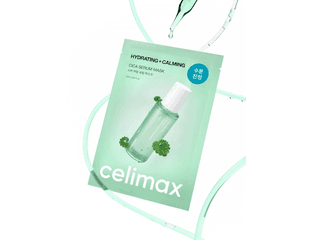 Успокаивающая маска с экстрактом центеллы Celimax Hydrating+Calming Cica Serum Mask, 27 мл — фото 1