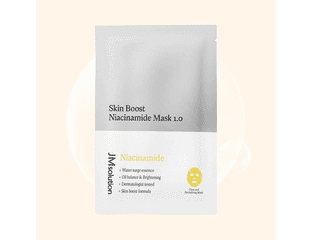 Тканевая маска-бустер с ниацинамидом JMsolution Skin Boost Niacinamide Mask 1.0, 30 мл — фото 1