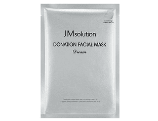 Тканевая маска для осветления кожи с пептидами JMsolution Donation Facial Mask Dream, 37 мл — фото 1