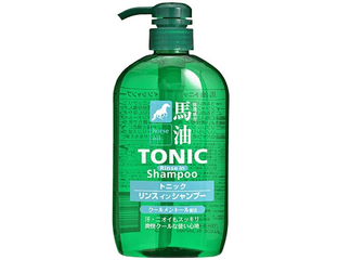 COSME STATION Horse Oil Tonic Rinse in Shampoo Шампунь-кондиционер для мужчин тонизирующий с натуральным лошадиным маслом и ментолом, 600 мл — фото 1