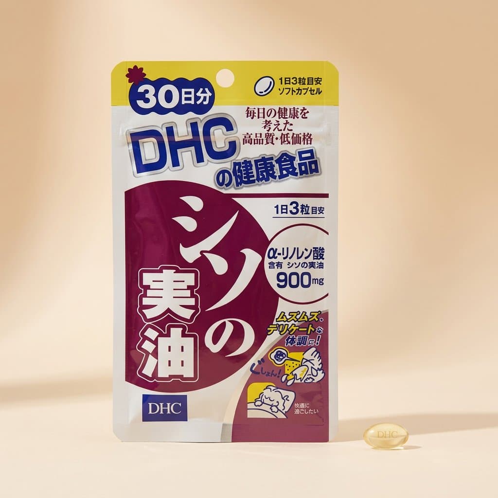 Капсулы с маслом семян периллы DHC Perilla Seed Oil (30 дней) — фото 1