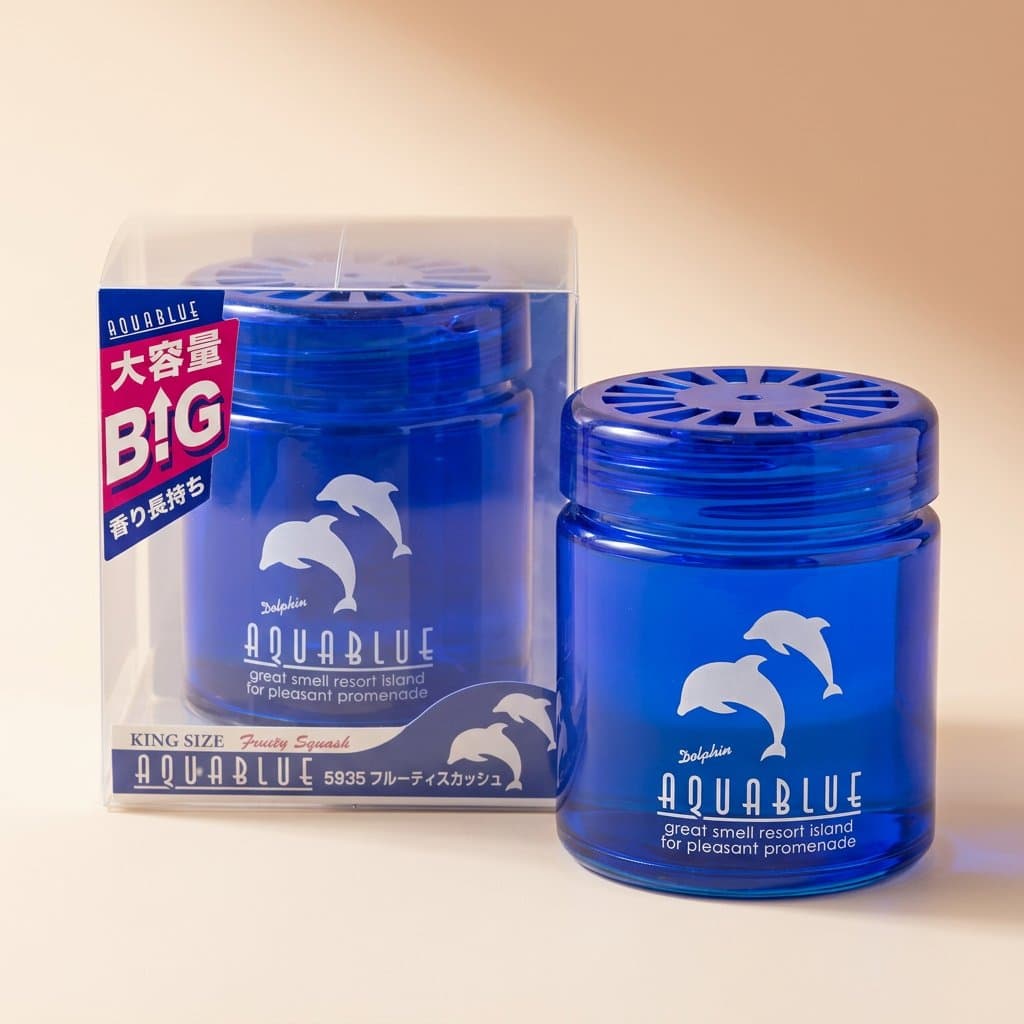 AB DIAX KING SIZE AQUABLUE гелевый ароматизатор воздуха для автомобиля (115мл). — фото 1