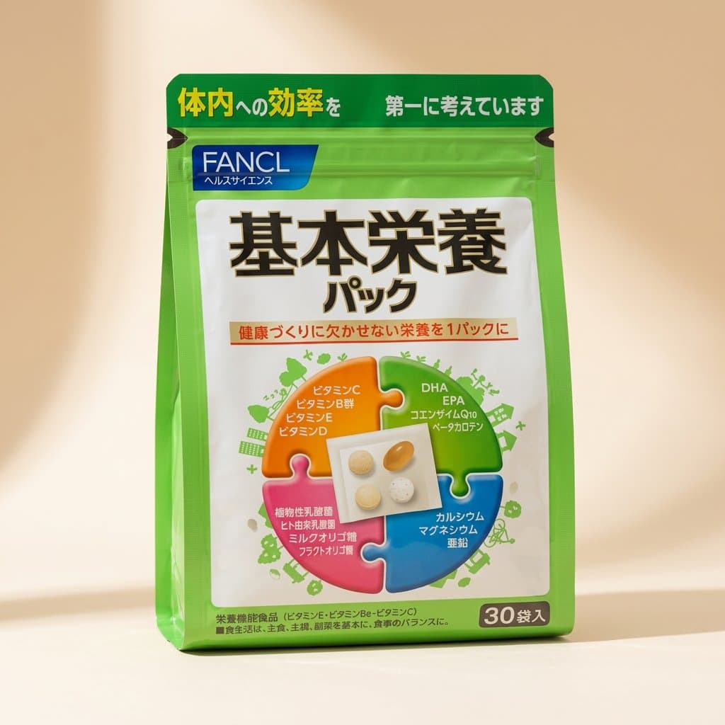 Fancl Базовый комплекс витаминов и минералов (30 пакетов). — фото 1