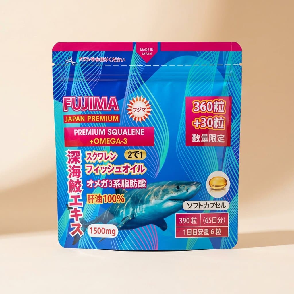 Сквален 1500 мг + Омега 3 FUJIMA на 65 дней — фото 1