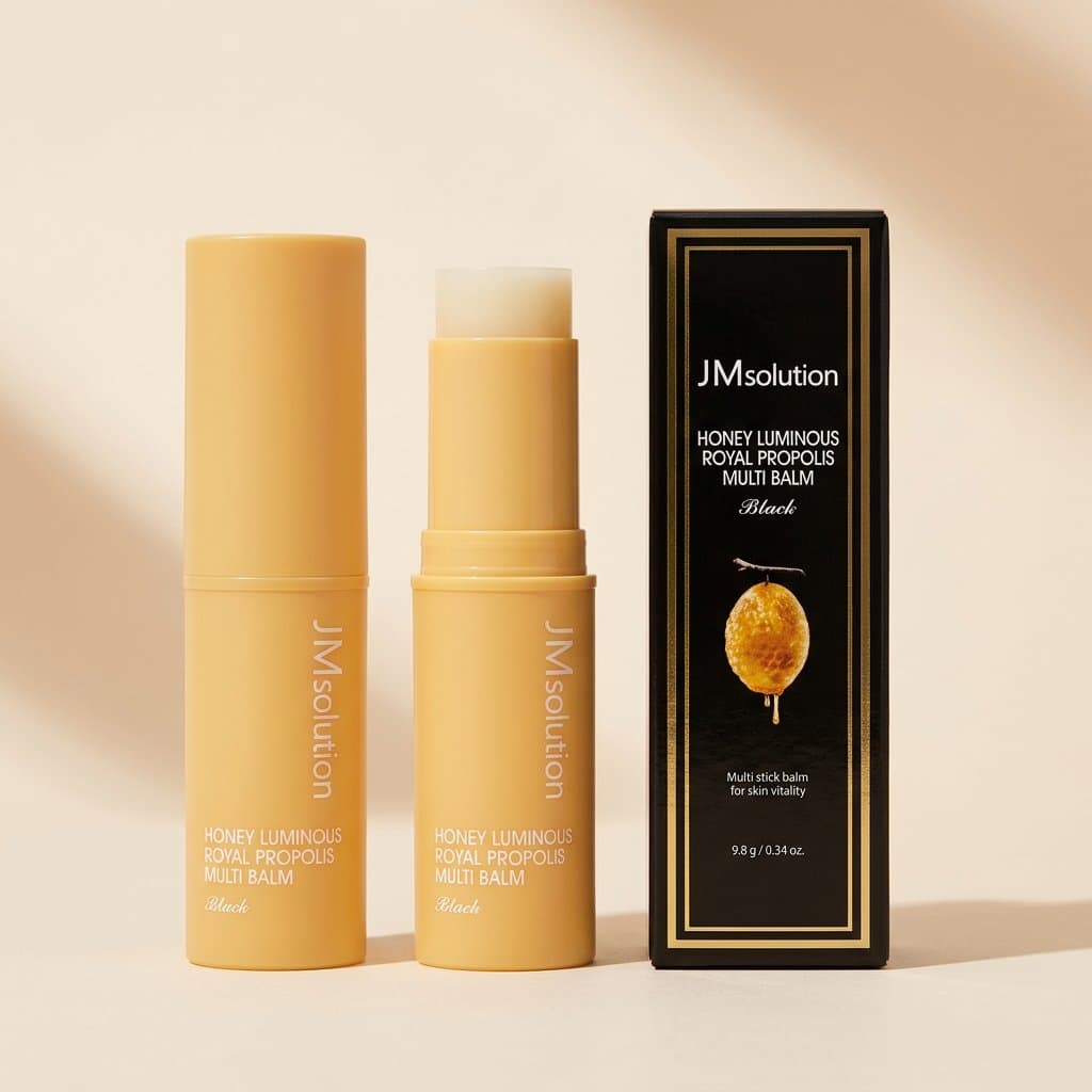 JMSolution Honey Luminous Royal Propolis Стик мультифункциональный для лица с прополисом 9.8гр — фото 1